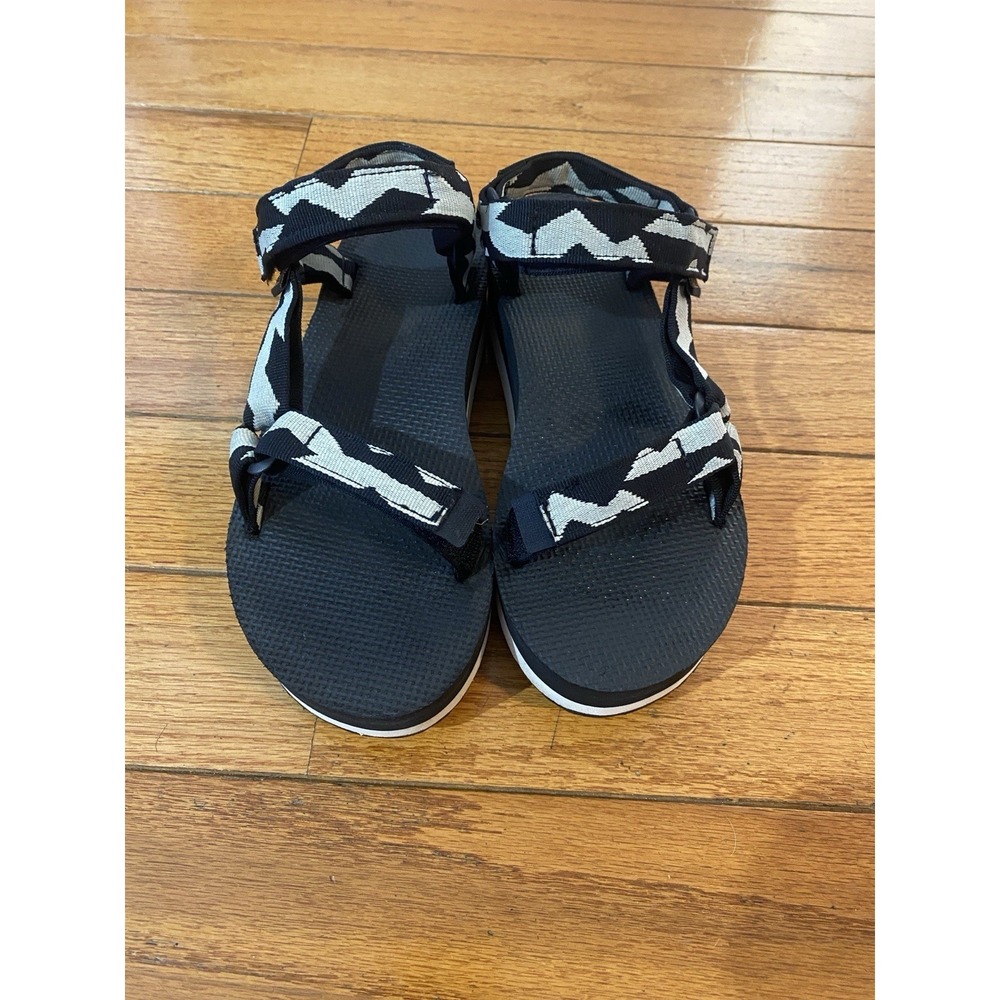 Teva Womens Sandals Flatform Universal Balance Size 8 Platform  Black